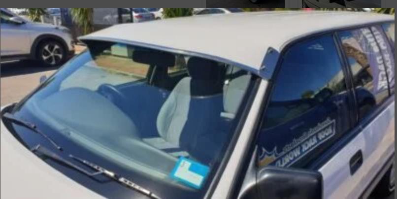 Holden Commodore VN VP VR VS VG Sedan, Wagon and Ute Aug 1988 – Aug 1997 Solid Windscreen Sunvisor - Image 3