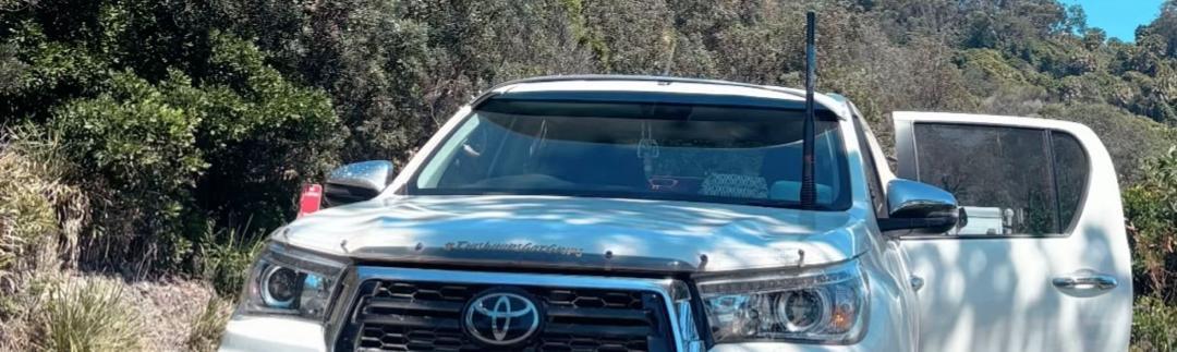 N80 Hilux Sun visor